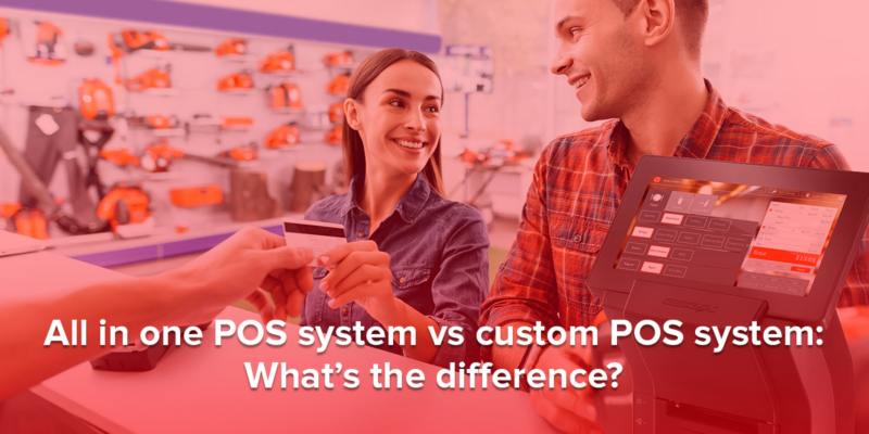 All in one POS system